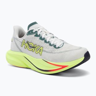 Women's running shoes HOKA Mach 7 frost/neon yuzu