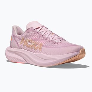 Women's running shoes HOKA Mach 7 lilac cream/tangerine glow