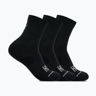 Socks HOKA Quarter Run Sock 3-Pack black/black/black