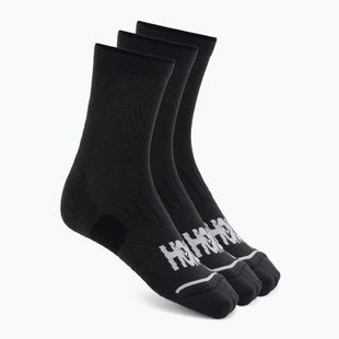 Socks HOKA Quarter Run Sock 3-Pack black/black/black