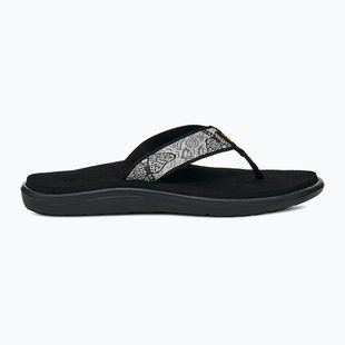 Women's flip-flops Teva Voya enchanted forest black/white