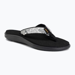Women's flip-flops Teva Voya enchanted forest black/white