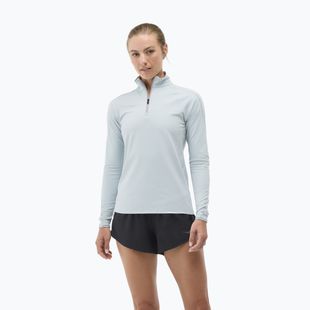 Women's running sweatshirt HOKA GlideTech Quarter Zip mineral blue