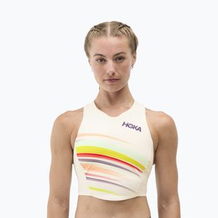 Training top HOKA Race Day Crop alabaster flare