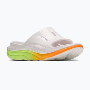 Slides HOKA Ora Recovery Slide 3 white/neon yuzu