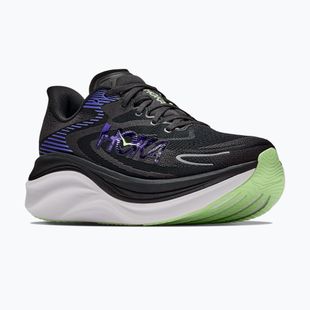 Men's running shoes HOKA Skyward X 2 carbon black/neon nebula