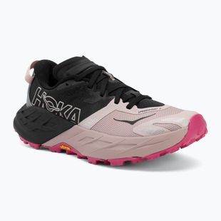 Women's running shoes HOKA Speedgoat 7 black/pink opal