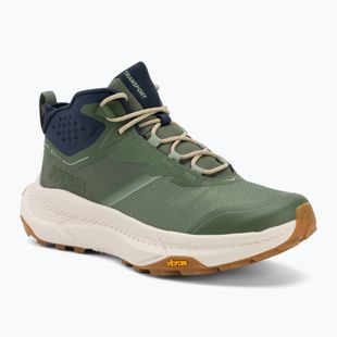 Men's trekking boots HOKA Transport Hike GTX nettle leaf/alabaster