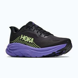 Men's running shoes Hoka Clifton 11 black/neon yuzu