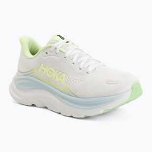 Women's running shoes Hoka Clifton 11 frost/neon yuzu