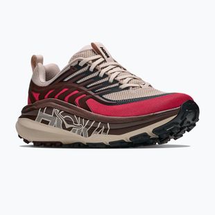 Men's running shoes HOKA Stinson 8 river rock grey/spiced chocolate