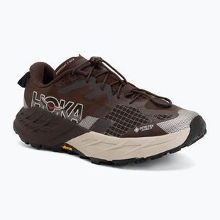 Men's running shoes HOKA Speedgoat 7 GTX Wide spiced chocolate/river rock grey