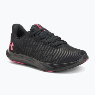 Women's running shoes Under Armour Charged Speed Swift black/black/super pink