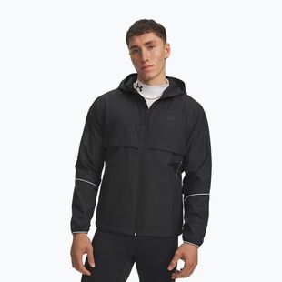 Men's running jacket Under Armour Velociti Pro black/reflective