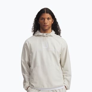 Men's sweatshirt Under Armour Unstoppable Woven Hoodie summit white/white