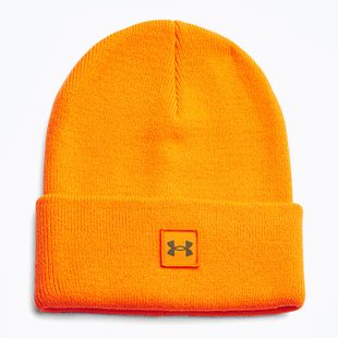 Winter hat Under Armour Halftime Cuff squad orange/expedition green