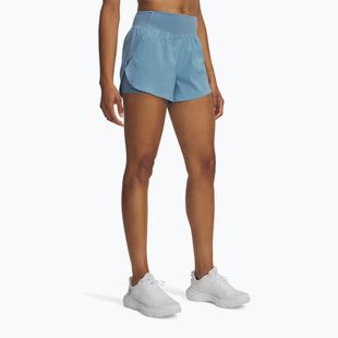 Women's shorts Under Armour Flex Woven 2in1 blue smoke/blue smoke