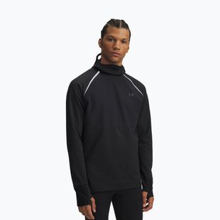 Men's running sweatshirt Under Armour Velociti Pro Balaclava Hoodie black/reflective