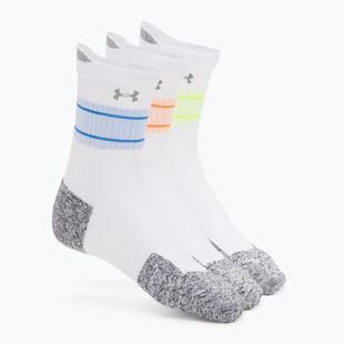Socks Under Armour Velociti Run Cushion 3 pairs white/white/reflective