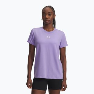 Women's T-shirt Under Armour Rival Core transparent/white