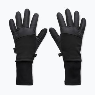 Men's running gloves Under Armour Storm Fleece Run black/black/reflective