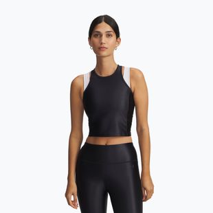 Woman's training top Under Armour Motion Shine Tank black/jet gray