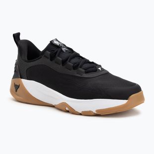 Men's training shoes Under Armour Project Rock 8 black/white/black