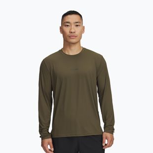 Men's training longsleeve Under Armour Project Rock Iso Chill expedition green/baroque green