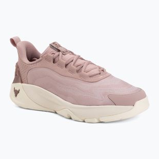 Women's training shoes Under Armour Project Rock 8 tourmaline pink/black