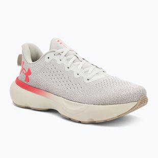 Men's running shoes Under Armour Infinite summit white/khaki base/racer red