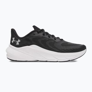 Women's running shoes Under Armour Turbulance 3 black/black/metallic silver