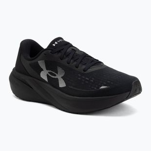 Men's running shoes Under Armour Velociti Pace black/black/metallic silver