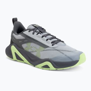 Men's training shoes Under Armour Charged Commit TR 5 mod gray/castlerock/lumos lime