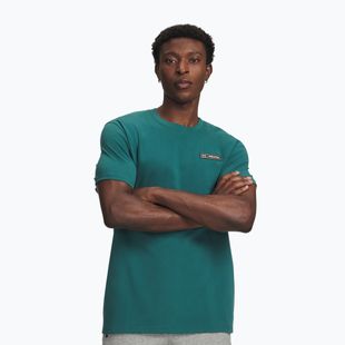 Men's T-shirt Under Armour HW Armour Label rack green/black