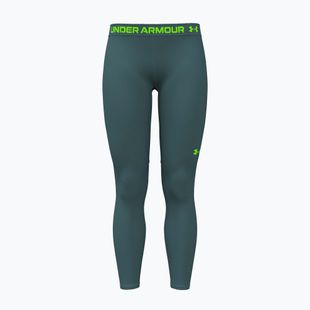 Women's training leggings Under Armour HeatGear rack green/hyper green