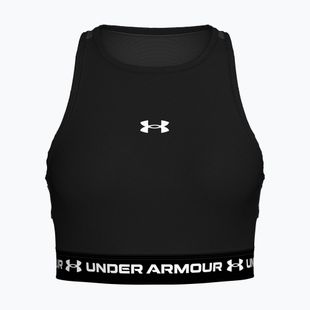 Woman's training top Under Armour HeatGear Mesh Tank ultimate black/white