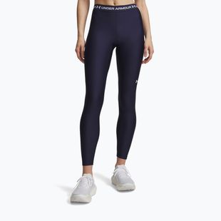 Women's training leggings Under Armour HeatGear Leggings midnight navy/white