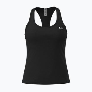 Women's training T-shirt Under Armour Tech Mesh Racer Tank black/white