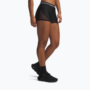 Women's training shorts Under Armour HeatGear Mesh Shorty ultimate black/white