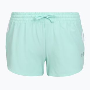 Women's running shorts Under Armour Velociti Pro 4" 2N1 refresh mint/castlerock