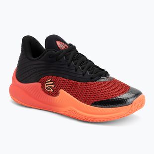 Basketball shoes Under Armour Curry Splash 26 black/electric tangerine/racer red