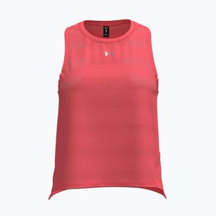 Women's running top Under Armour Velociti Singlet electric tangerine/black/green mode