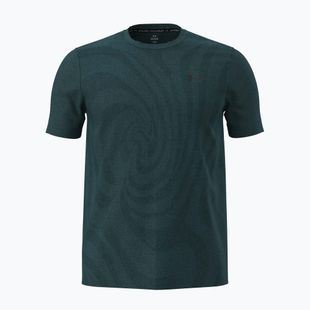 Men's training T-shirt Under Armour Vanish Seamless Novelty rack green/black
