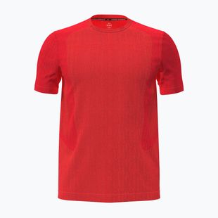 Men's training T-shirt Under Armour Vanish Seamless venom red/black