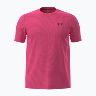 Men's training T-shirt Under Armour Vanish Seamless Novelty bittersweet pink/black