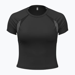 Women's training T-shirt Under Armour Motion Mesh black/jet grey