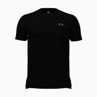 Men's running top Under Armour Velociti black/black/metallic silver