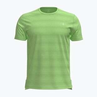 Men's running top Under Armour Velociti lumos lime/white