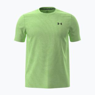 Men's training T-shirt Under Armour Vanish Seamless Novelty lumos lime/black