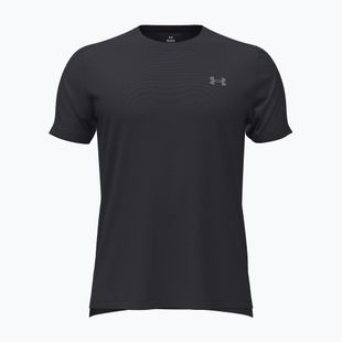 Men's running top Under Armour Velociti Reflect black/black/metallic silver